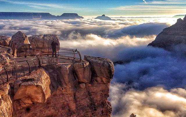 Keindahan Grand Canyon, Negeri di Atas Awan