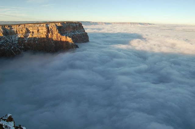 Keindahan Grand Canyon, Negeri di Atas Awan